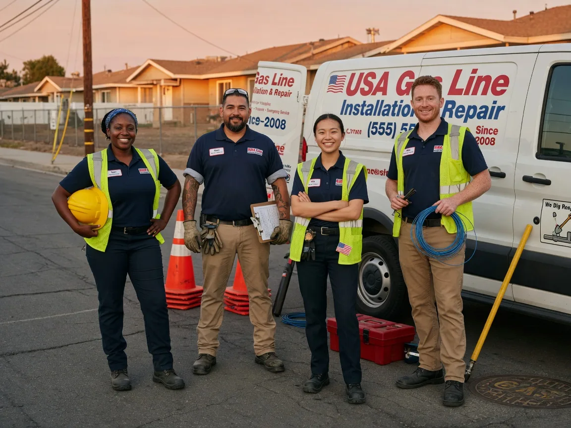 Gas Line Installation company in Marquette, IA